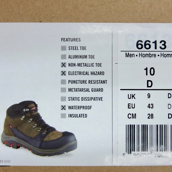 RED WING MENS SHOES STYLE # 6613 SIZE 10.0 main image 4
